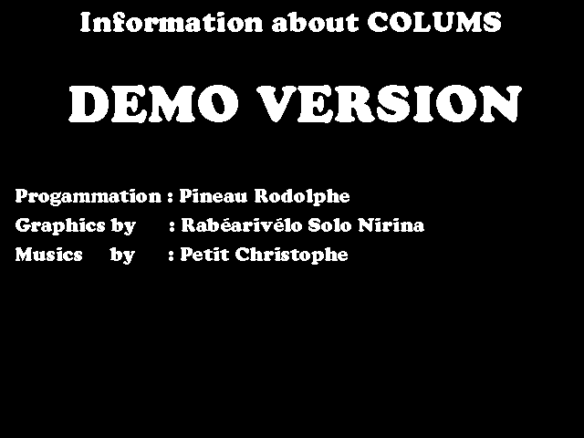 Columns [Falcon030] atari screenshot